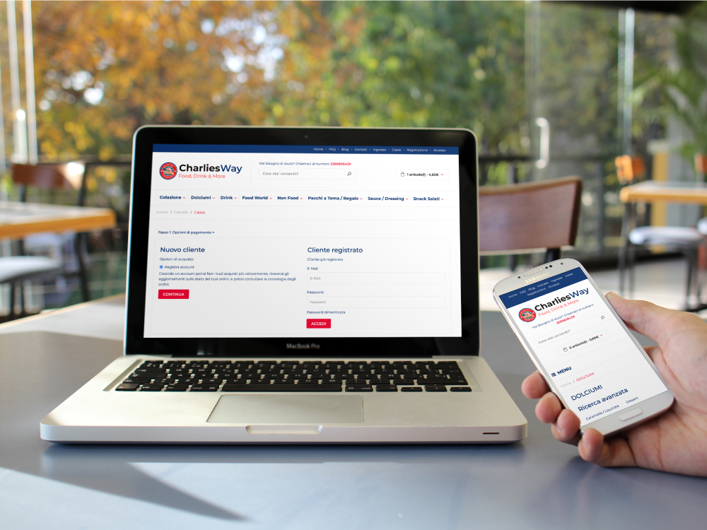 Realizzazione sito eCommerce