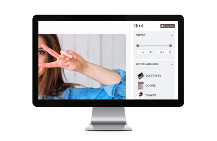 Sito eCommerce a noleggio